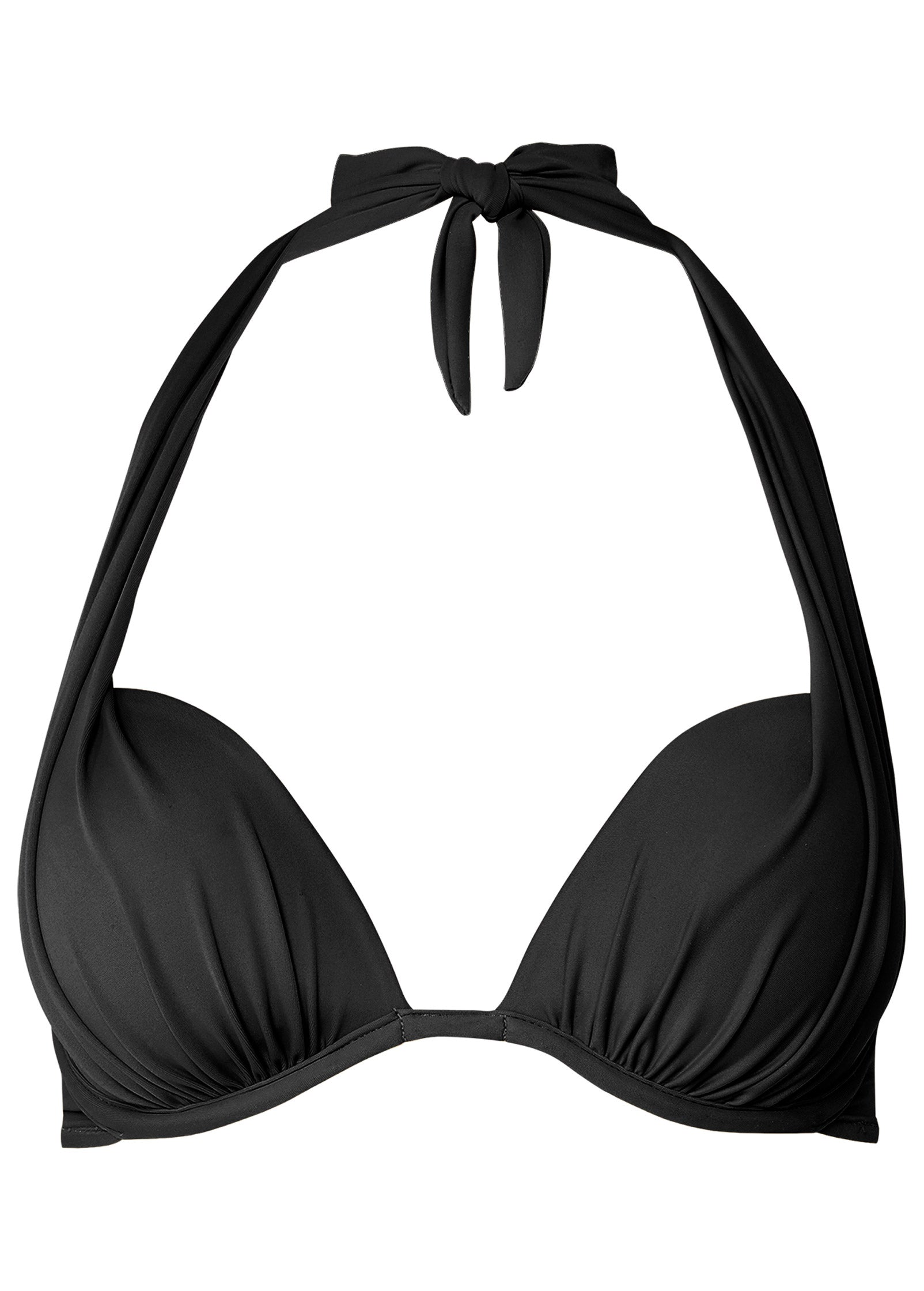 Marilyn Push-Up Bikini Top - Black Beauty